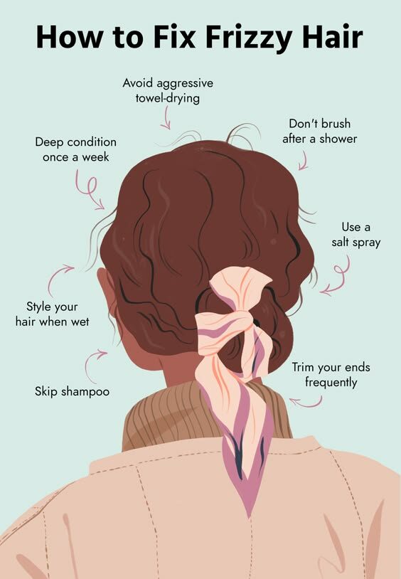 Daily Hair Care Routine for Frizzy Hair