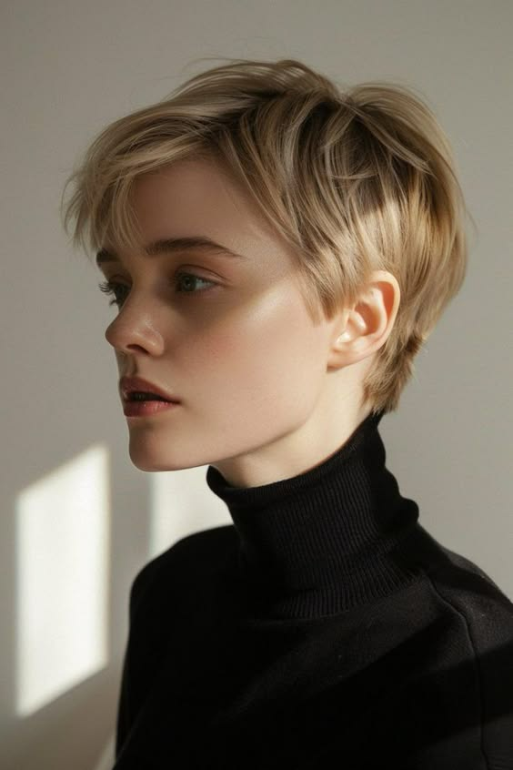 Pixie Cut is easy to maintain