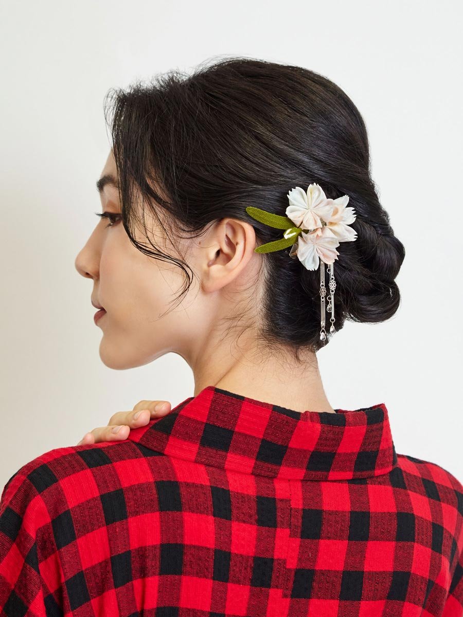 kanzashi hair accessories