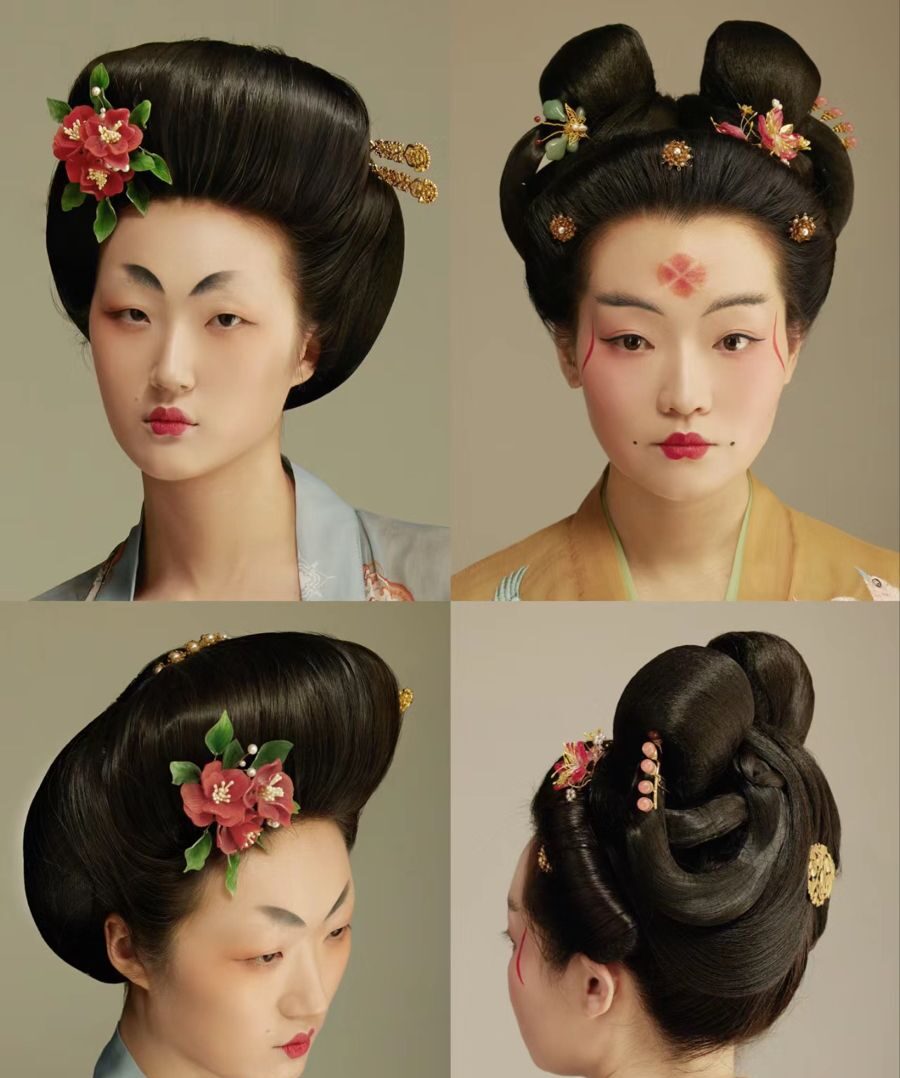 topknot Tang Dynasty